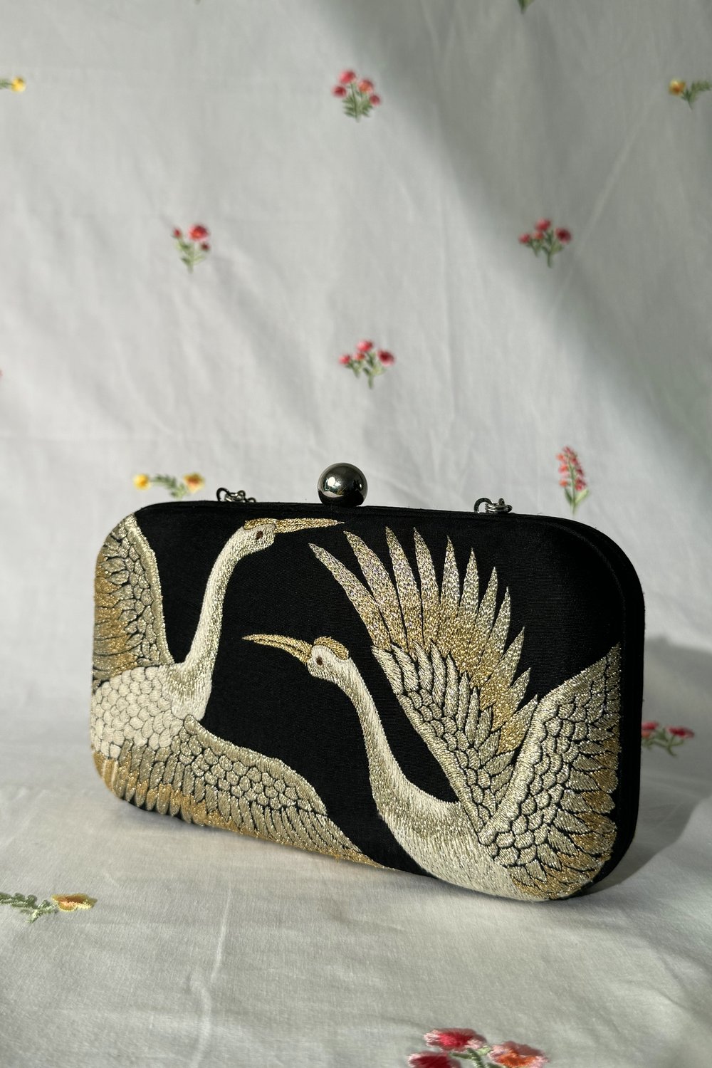 Mythical Cranes Clutch bag