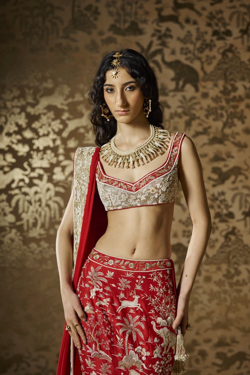 Sacred Forest Lehenga